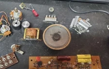 Heathkit parts (from HD-10 keyer) Transformer Knobs Controls Transistors & more