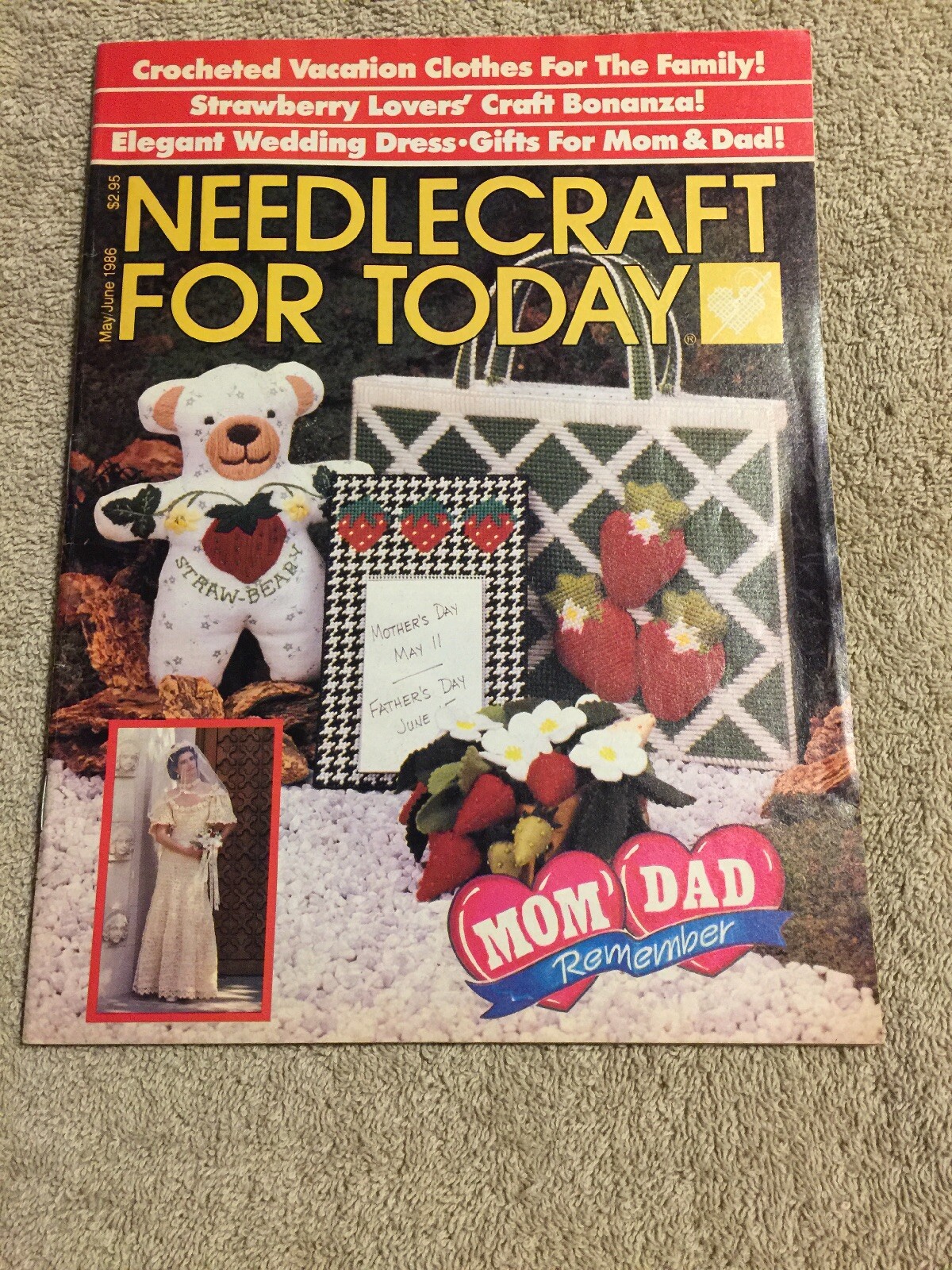 NEEDLECRAFT FOR TODAY MAGAZINE - MAY/JUNE 1986 Great Shape