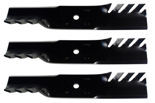 (3) USA Mower Blades® High Lift for Lesco 12111-01 050227 32" 48" Deck