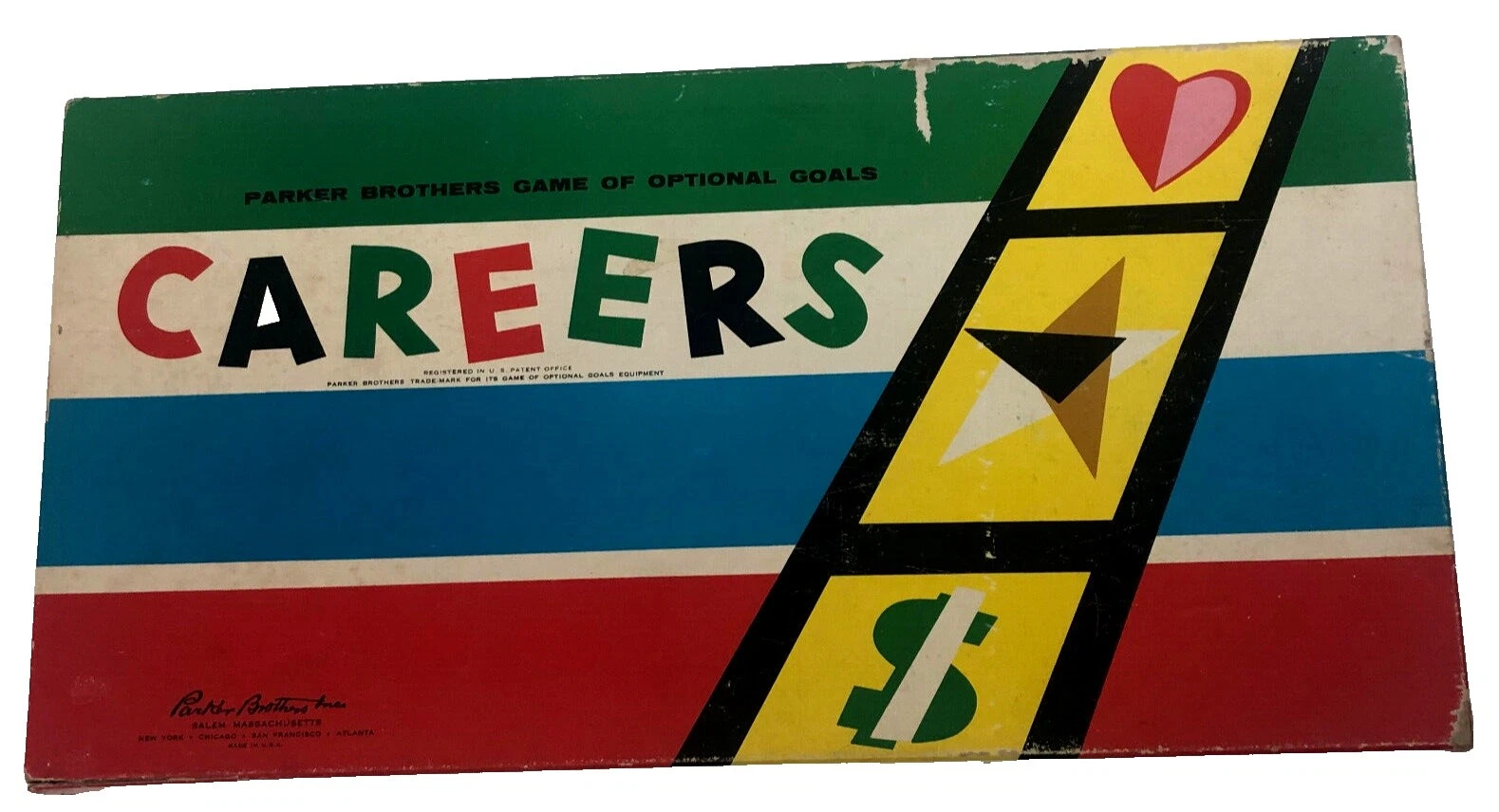 Parker Brothers Finance 1958 Vintage Manufacture Board & Traditional Games