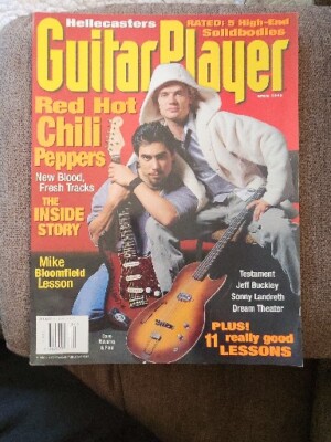 Guitar Player Magazine April 1995 Red Hot Chili Peppers