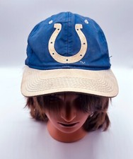 Vintage Indianapolis Colts Embroidered Adjustable Snapback Cap, OS