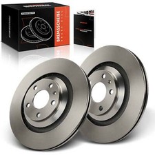 2x Rear Brake Discs Vented 329mm for Audi A6 C6 4F5 4F2 2004-2011 4F0615601D