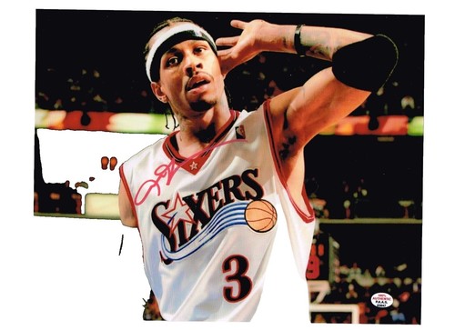 2000 Fleer Autographics Allen Iverson Auto Sp | eBay