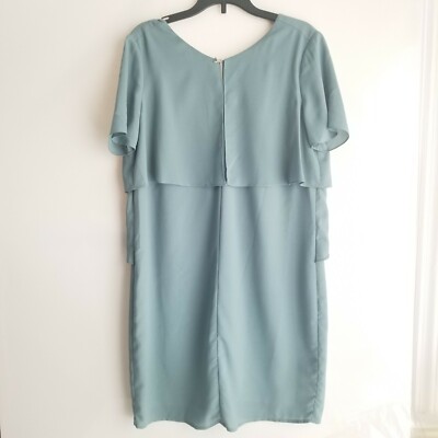 patrizia pepe green dress Sheath Knee Length Easter Size 6 Italian Mint Ladies dresses