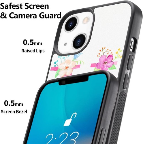 Anti scratch Cover For Samsung A15 A16 S23 S24 S25 Ultra FE flowers alphabet x - 第 18/25 張圖片