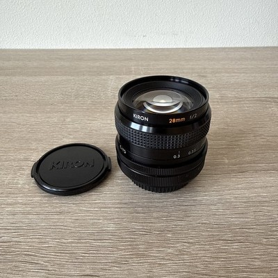 Kiron 28mm f/2 MC Lens Canon FD Wide Angle Prime Lens Japan - Excellent