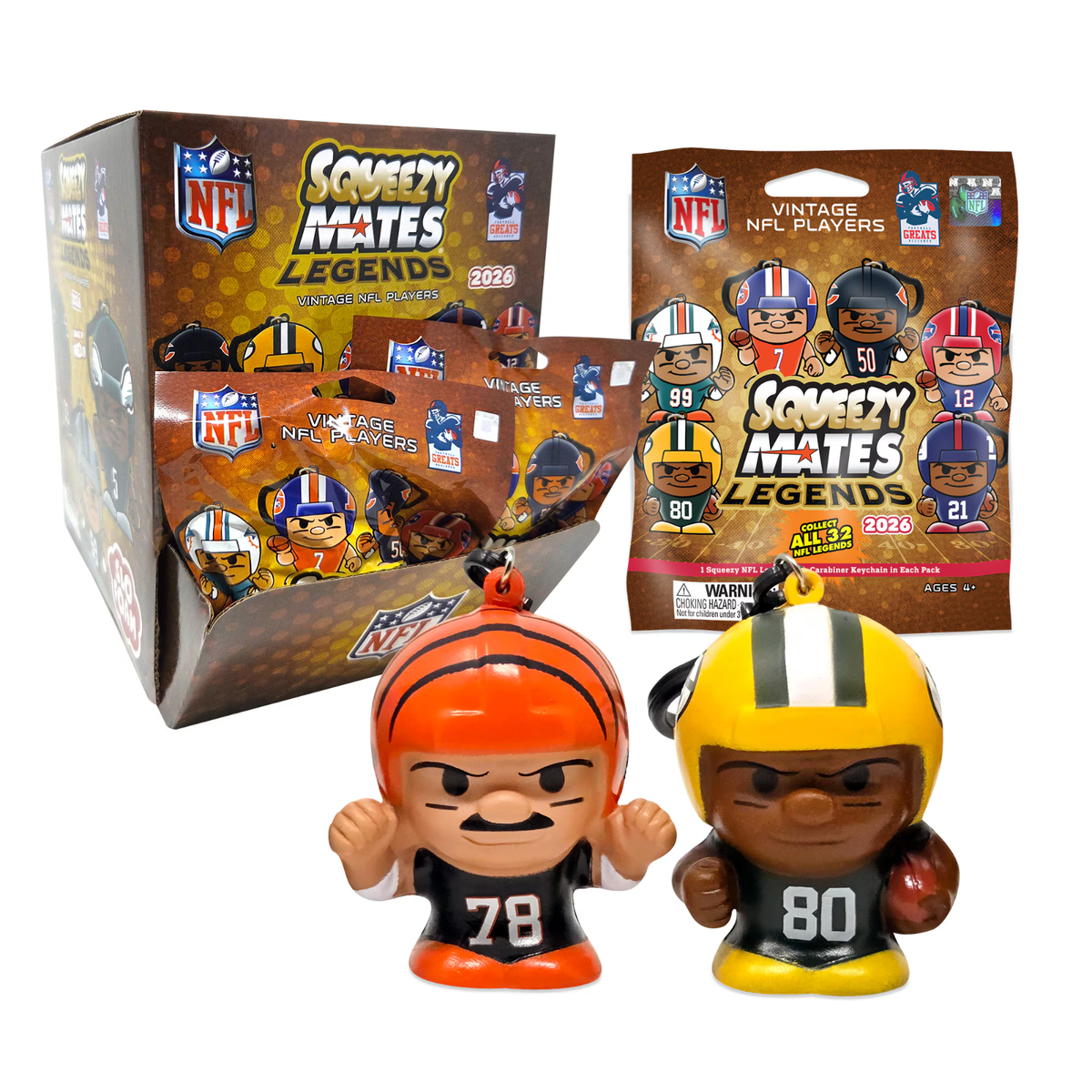 NFL 2026 Legend Series 3 Squeezymates 24 Pack Gravity Fill | eBay