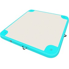 Inflatable Floating Dock Platform Floating Island Raft Water Mat Swim Raft wi...