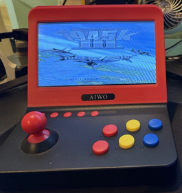 Neo Geo Mini International W/ (2) Controllers, boxes + bonus Aiwo 1000 7" system