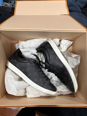 Louis Vuitton Monogram Eclipse Luxemborg Sneakers Size 11 Eb0426lxzde