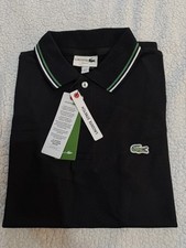 Lacoste Men's Polo Shirt Size S New with Tags Colour Black