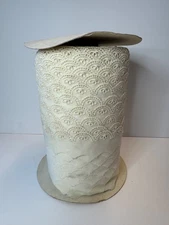 Vintage White/Ivory Lace Trim Scalloped Edge 1.5” Wide Bulk Yards Sewing Bridal