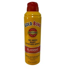 Gold Bond Original Classic Scent Powder Spray No Mess Body WITH TALC 7oz