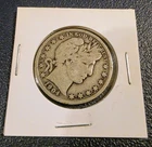 1904 Barber Head Silver Half Dollar 50C Coin