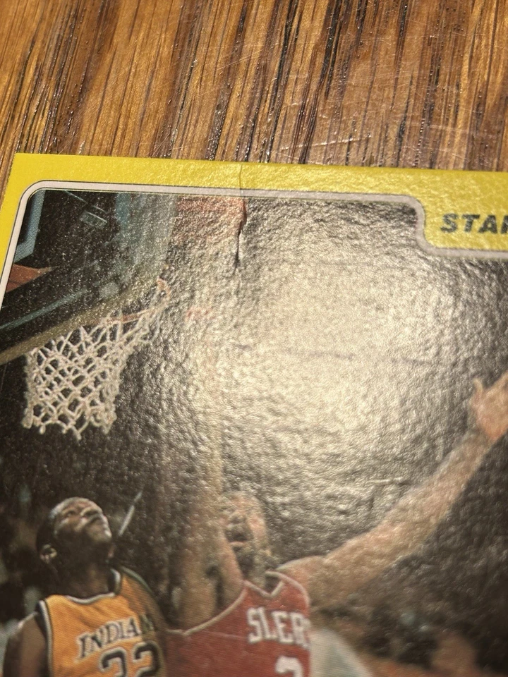 1986 Star Court Kings - #21 Moses Malone READ!!! - Image 2 of 3
