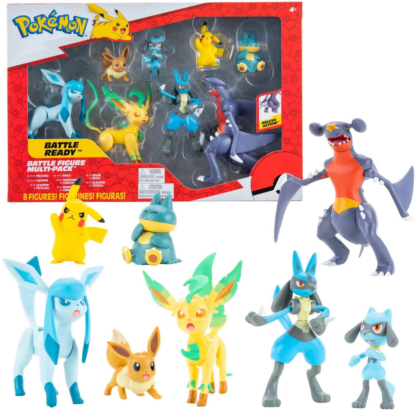 Pokemon Figurine 5-11 cm en coffret collector de 8 pièces finitions premium