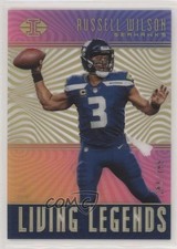 2018 Panini Illusions Living Legends Gold 185/299 Russell Wilson #LL-RW 0ad
