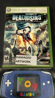 Dead Rising (Microsoft Xbox 360, 2006) *Damaged Artwork