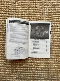 Sega Saturn - Virtua Cop 2 - Manual Only