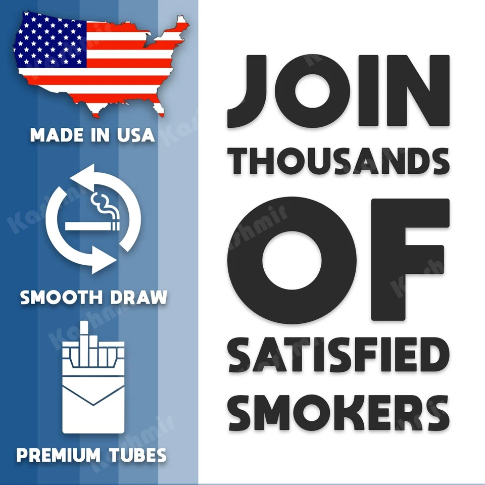 Roxwell Cigarette Tubes 100's Size 1000 CT 10 Boxes of 200 RYO Tubes Smooth Draw - Image 3 of 4