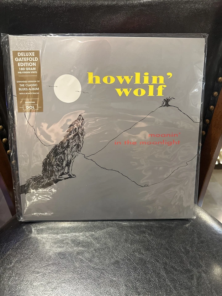 Howlin' Wolf - Moanin' In The Moonlight Vinyl 180g LP (2017, DOL927HG) - Image 2 of 2