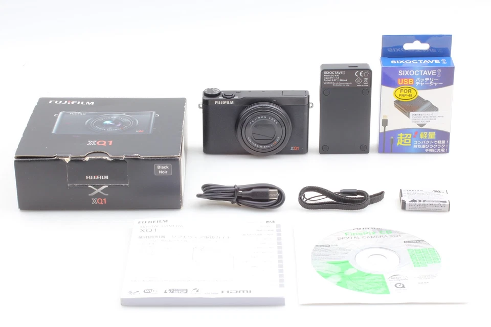 [MINT] FUJIFILM XQ1 BLACK 12.0MP WI-FI Compact Digital Camera From JAPAN - Image 2 of 4