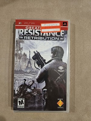 Resistance Retribution Sony PSP Complete CIB Greatest Hits -NIB