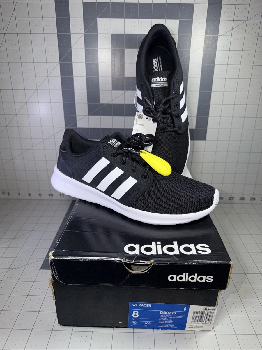 adidas gazelle silver green womens Adidas Cloudfoam QT Racer Shoes (Men 42.5, Women 44)