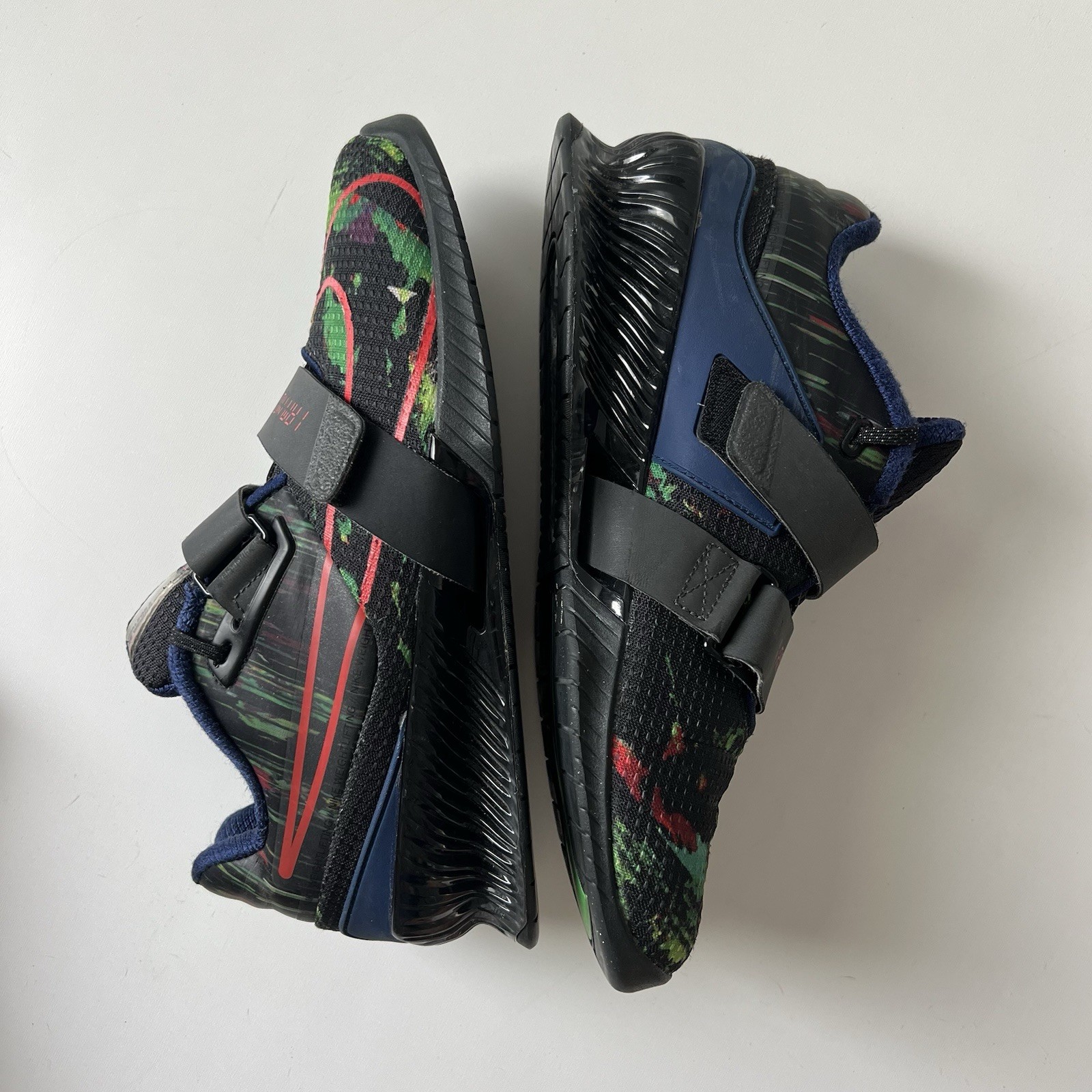 💥RARE💥 Nike Romaleos 4 AMP “I Am Not A Robot" Lifters Men's Size 10 / 44 image 4