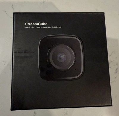 Pixio StreamCube Webcam Professional 1440p Web Camera FREE SHIPPING NEW IN BOX