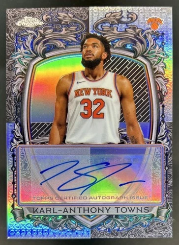 2025 Topps Chrome Karl-Anthony Towns Signature Style (RAW)
