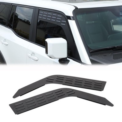 Front Window Glass Louvers Cover Compatible with Toyota Land Cruiser 250 Prad...