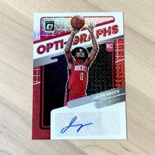 DONRUSS OPTIC CHOICE RC AUTO JALEN GREEN