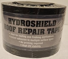 HydroShield Roof Repair Tape Black Alpha Fleece 4" X 50'