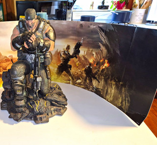 Xbox 360 Gears of War 3 Epic Edition Marcus Fenix Collector's Statue
