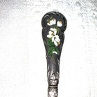 Reed & Barton from the 1890’sSterling Silver  Spoon W/ Gilt Bowl and Enamel  — photo 3