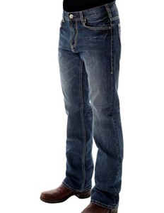 B. Tuff Western Denim Jeans Mens HOOAH 42 X-Long Medium Wash MHOOAH CLEARANCE