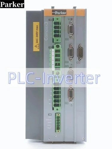 parker S100V2F12I12T11M12 Servo Drive 1-Axis 10A Output 3PH 230VAC/24VDC