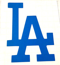LA Dodgers 4x4 Inches Car Vinyl Decal Sticker Waterproof 1/21