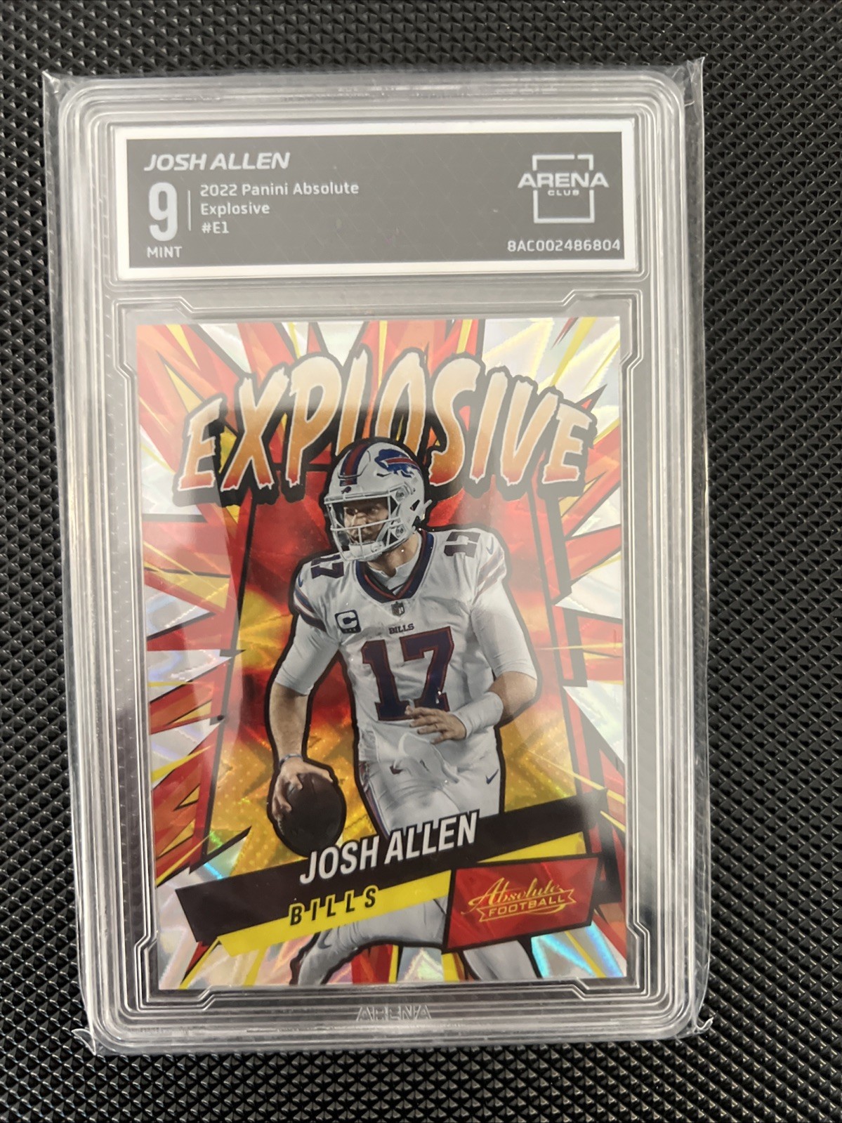 2022 Panini Absolute Football Josh Allen Explosive Buffalo Bills E1
