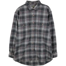 Used FIELD and STREAM Tartan Check Long-Sleeve Flannel Check Shirt Men's XL ...