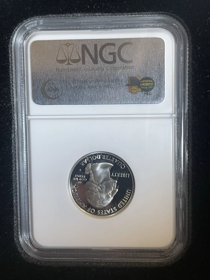 2006 S Silver 25 Cent North Dakota Proof Quarter PF 70 Ultra Cameo NGC - Image 2 of 2