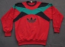 RARE Adidas Sweatshirt Pullover D8 Vintage Retro Oldschool Sweater Sweat 80s 90s