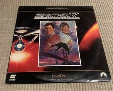 Star Trek IV: The Voyage Home Laserdisc Widescreen GREAT FILM VERY RARE 
