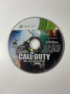 Call Of Duty Black Ops (Microsoft Xbox 360, 2010) Loose Game Disc Only Tested