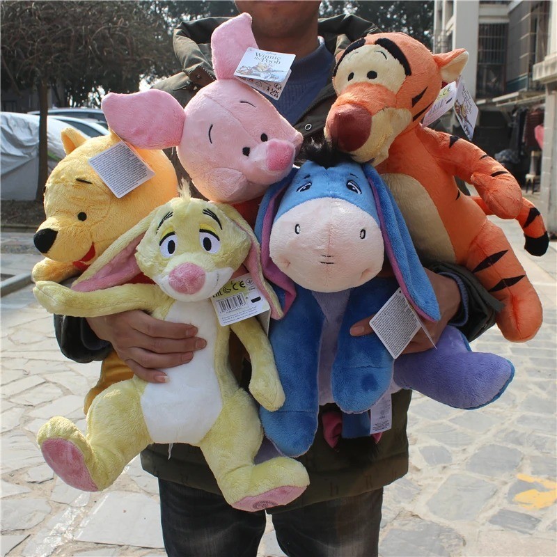 Winnie The Pooh Bear Tigger Eeyore Piglet Stuffed Plush Doll Boy Girl Gift Toy