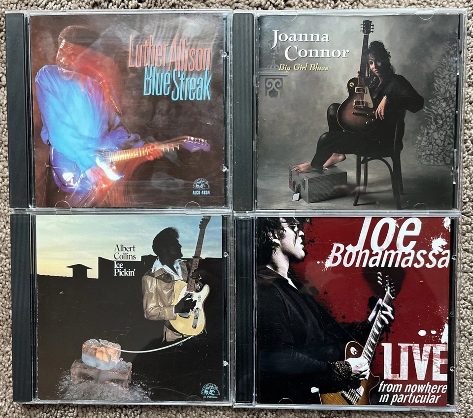 Lot of 25 Great Blues CDs: Waters/Wolf/Collins/Bonamassa/Allison/Scaggs + Cond. Foto 2 de 4