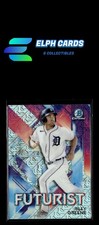 2021 Bowman #FUT-RG Riley Greene Chrome Futurist Mojo Refractor