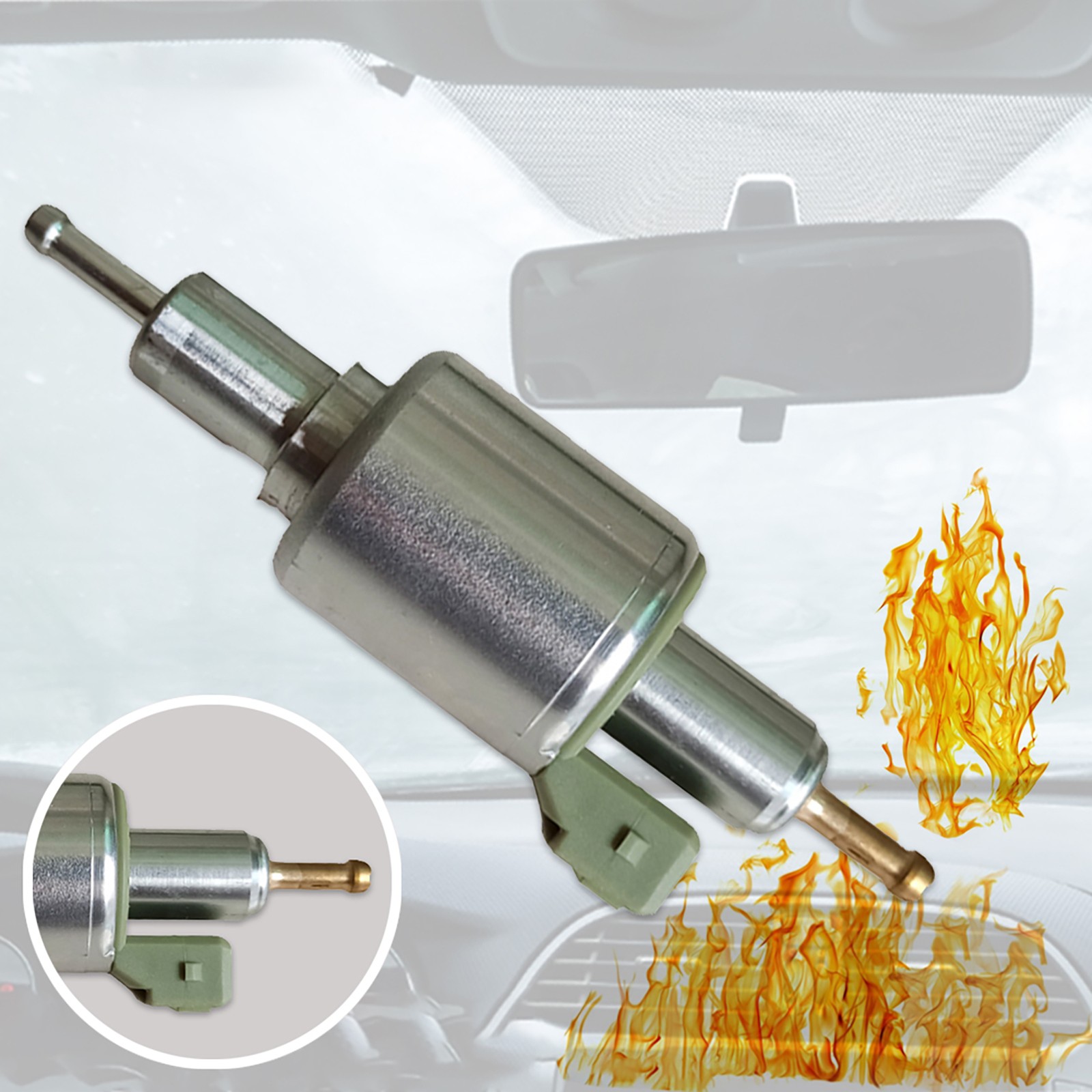 Universal Ultra Quiet 12V 5KW-8KW Diesel Parking Heater Fuel Pump 28ml
